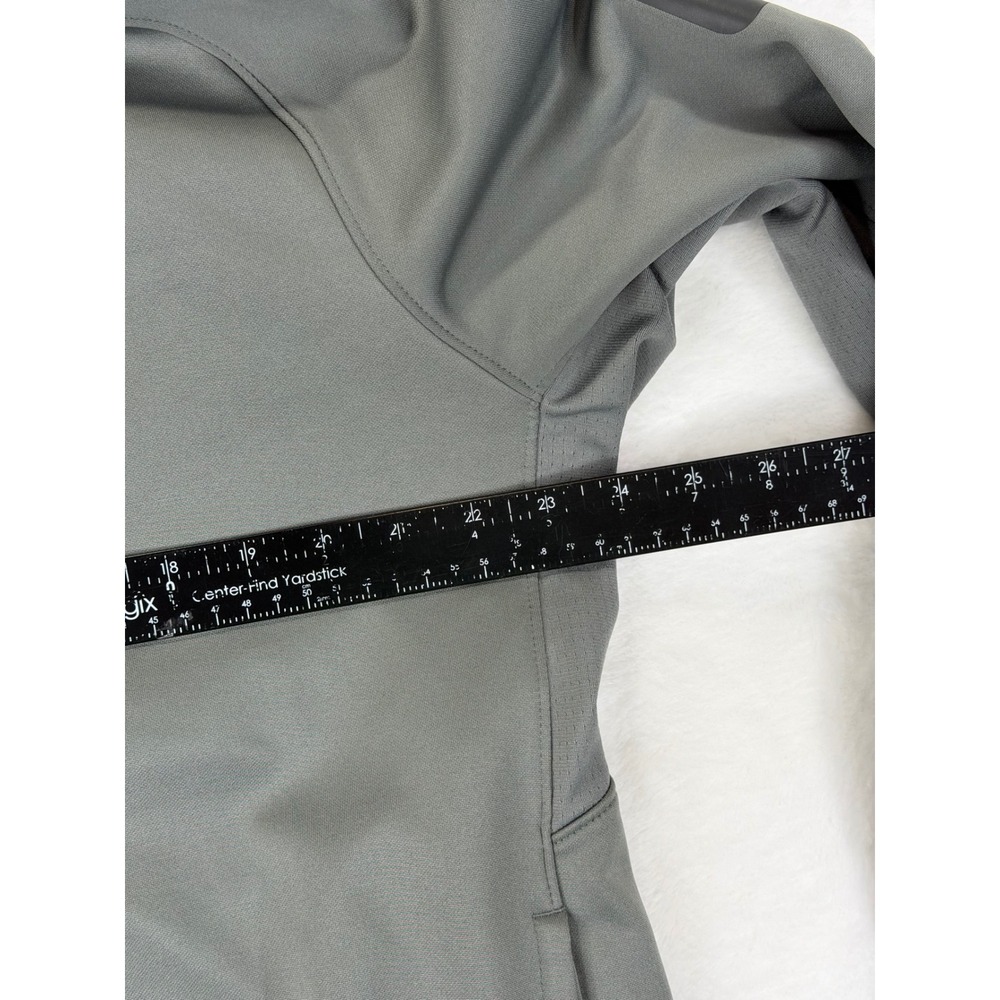 Nike Elite Therma-Fit Utah State Strength Full Zip Hoodie Mens XL Grey NCAA - Picture 10 of 11